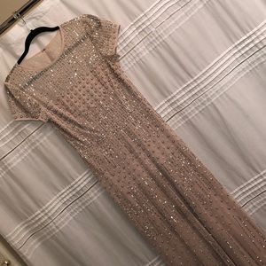 Adrianna Papell beaded gown